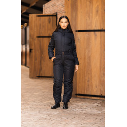 Macacão acolchoado impermeável Annica feminino Horze Portão cinza de ferro Cinzento Macacão acolchoado impermeável Annica feminino Horze Portão cinza de ferro Cinzento