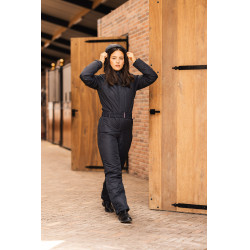 Macacão acolchoado impermeável Annica feminino Horze Portão cinza de ferro Cinzento Macacão acolchoado impermeável Annica feminino Horze Portão cinza de ferro Cinzento