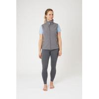 Colete sem mangas Softshell Trisha feminino Horze Cinza pérola fumê Cinzento Colete sem mangas Softshell Trisha feminino Horze Cinza pérola fumê Cinzento