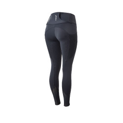 Calça de equitação feminina com grip integral Ebba com mesh Horze