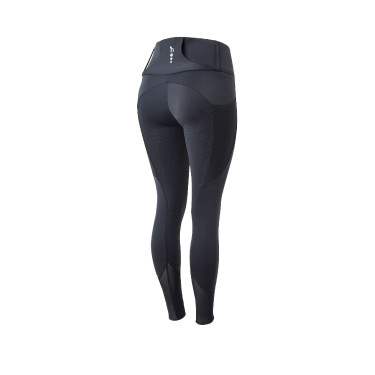 Calça de equitação feminina com grip integral Ebba com mesh Horze Calça de equitação feminina com grip integral Ebba com mesh Horze