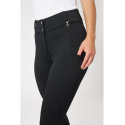 Calça Térmica com Assento Total Mira Feminina Horze Preto Calça Térmica com Assento Total Mira Feminina Horze Preto