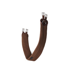 Sangle Cavtat Néoprène avec fermeture anti-frottement Horze Marron demitasse