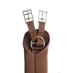Sangle Cavtat Néoprène avec fermeture anti-frottement Horze Marron demitasse