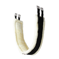 Cilheiro Kyiv em neoprene com pelo sintético não removível Horze Preto Cilheiro Kyiv em neoprene com pelo sintético não removível Horze Preto