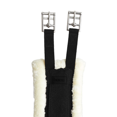 Cilheiro Kyiv em neoprene com pelo sintético não removível Horze Preto