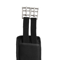 Cilindro pré-moldado de neoprene Frontera com elástico Horze Preto Cilindro pré-moldado de neoprene Frontera com elástico Horze Preto