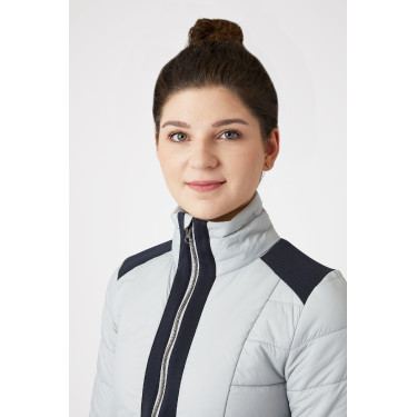 Casaco de equitação feminino Cameron Horze Névoa cinza do porto Cinzento