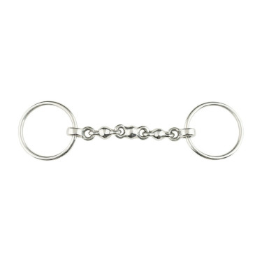 Mors de Equitação Waterford Chantilly Horze em inox