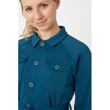 Camisa-jaqueta Alyssa feminina Horze Camisa-jaqueta Alyssa feminina Horze