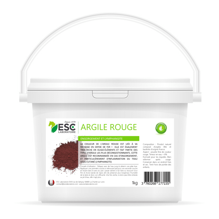 Argila vermelha ESC Laboratoire Argila vermelha ESC Laboratoire