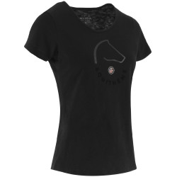 Camiseta Equithème Claire Preto Camiseta Equithème Claire Preto