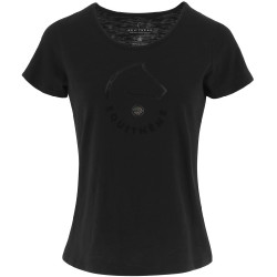 Camiseta Equithème Claire Preto Camiseta Equithème Claire Preto