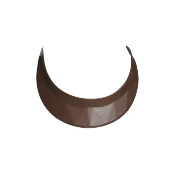 Viseira de couro para capacete Naca Viseira de couro para capacete Naca