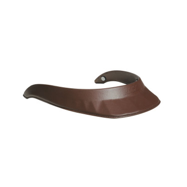 Viseira de couro para capacete Naca Viseira de couro para capacete Naca