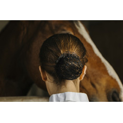 Presilha de cabelo em rede Equithème Floral Presilha de cabelo em rede Equithème Floral