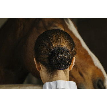 Presilha de cabelo em rede Equithème Floral Presilha de cabelo em rede Equithème Floral