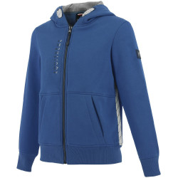 Sweat Equithème Monique Infantil Azul Mônaco