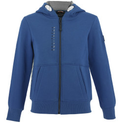 Sweat Equithème Monique Infantil Azul Mônaco
