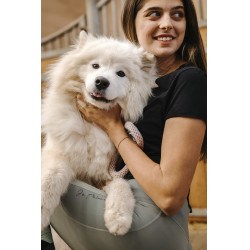 Pull-on Equithème Flora com fundo de silicone Verde sálvia