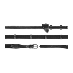 Rendas Tecido 5/8 Com 9 Paradores Dy'on Working Preto Rendas Tecido 5/8 Com 9 Paradores Dy'on Working Preto