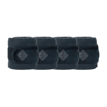 Bandagens de polo Polar Fleece Basic Velvet Kentucky Preto Bandagens de polo Polar Fleece Basic Velvet Kentucky Preto