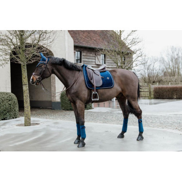 Bandagens de polo Polar Fleece Basic Velvet Kentucky Azul-marinho Bandagens de polo Polar Fleece Basic Velvet Kentucky Azul-marinho