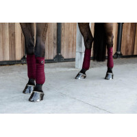 Bandagens de polo Polar Fleece Velvet Kentucky Bordéus Bordô Bandagens de polo Polar Fleece Velvet Kentucky Bordéus Bordô