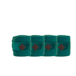 Bandagens de polo Polar Fleece Velvet Kentucky Verde escuro Bandagens de polo Polar Fleece Velvet Kentucky Verde escuro