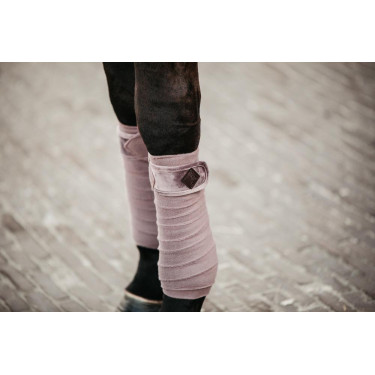 Bandagens de polo Polar Fleece Velvet Kentucky Púrpura Rosa