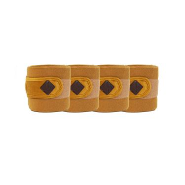 Bandagens de polo Polar Fleece Velvet Kentucky Mostarda Amarelo