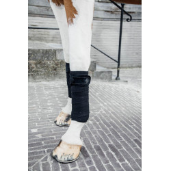 Bandagens de polo Polar Fleece Velvet Pearls Kentucky Preto