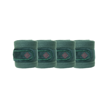 Bandagens de polo Polar Fleece Velvet Pearls Kentucky Verde pinho Bandagens de polo Polar Fleece Velvet Pearls Kentucky Verde pinho