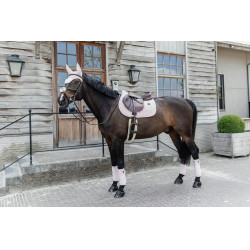 Bandagens de polo Polar Fleece Velvet Pearls Kentucky Rosa claro