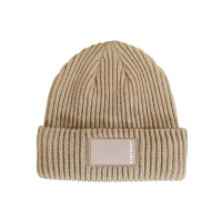 Gorro com Logotipo de Borracha Kentucky Bege Gorro com Logotipo de Borracha Kentucky Bege