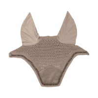 Touca Wellington Veludo Pérolas Kentucky Bege