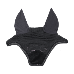 Touca Wellington Veludo Pérolas Kentucky Preto