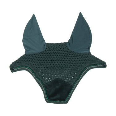 Touca Wellington Veludo Pérolas Kentucky Verde pinho Touca Wellington Veludo Pérolas Kentucky Verde pinho