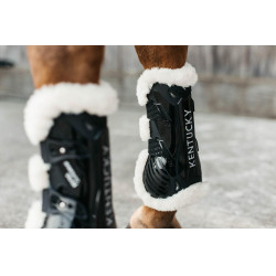 Guêtres Bamboo Elástico carneiro vegano Kentucky Preto