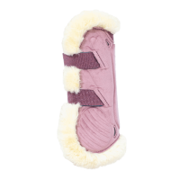 Guêtres Bamboo Elástico Veludo carneiro vegano Kentucky Rosa velho
