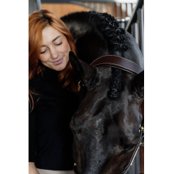 Cabresto Anatômico de Couro Kentucky Castanho