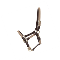 Licol Plaited Nylon Kentucky Bleu clair