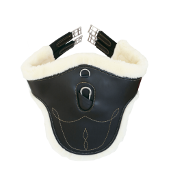 Cinta peitoral com lã Kentucky Preto