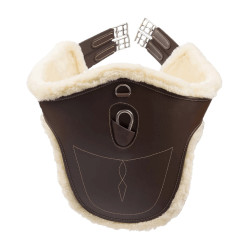 Cinta peitoral com lã Kentucky Castanho