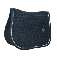 Sela básica de veludo para salto Kentucky Bege Sela básica de veludo para salto Kentucky Bege