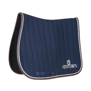 Sela Fishbone Leather jumping Kentucky Azul-marinho Sela Fishbone Leather jumping Kentucky Azul-marinho