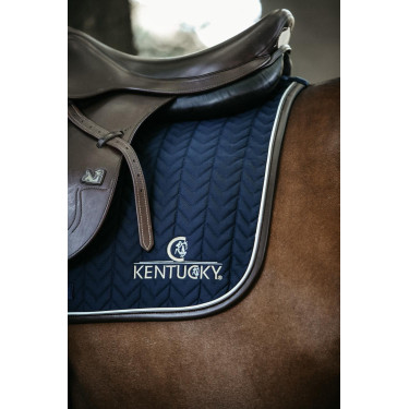 Sela Fishbone Leather jumping Kentucky Azul-marinho Sela Fishbone Leather jumping Kentucky Azul-marinho