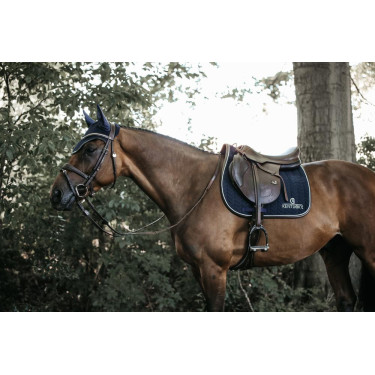 Sela Fishbone Leather jumping Kentucky Azul-marinho Sela Fishbone Leather jumping Kentucky Azul-marinho