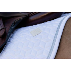 Almofada de sela Glitter Rope jumping Kentucky Branco