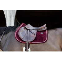 Almofada de sela Velvet jumping Kentucky Bordéus Bordô Almofada de sela Velvet jumping Kentucky Bordéus Bordô